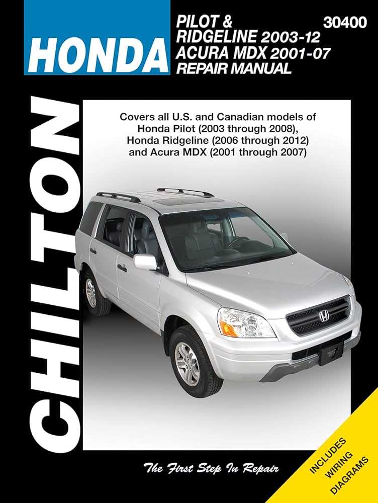 2007 acura mdx repair manual