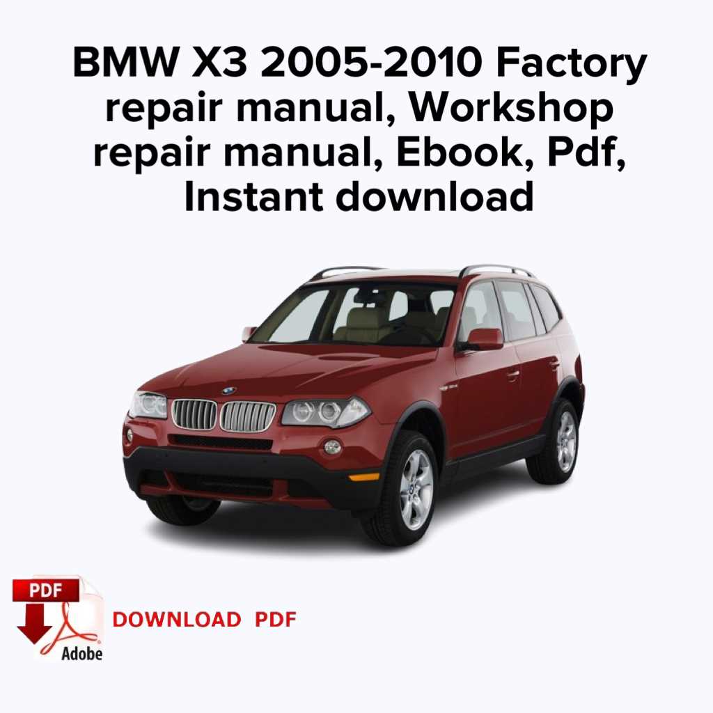 2007 bmw x3 repair manual