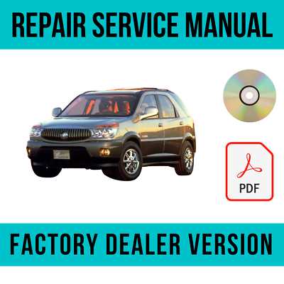 2007 buick rendezvous repair manual