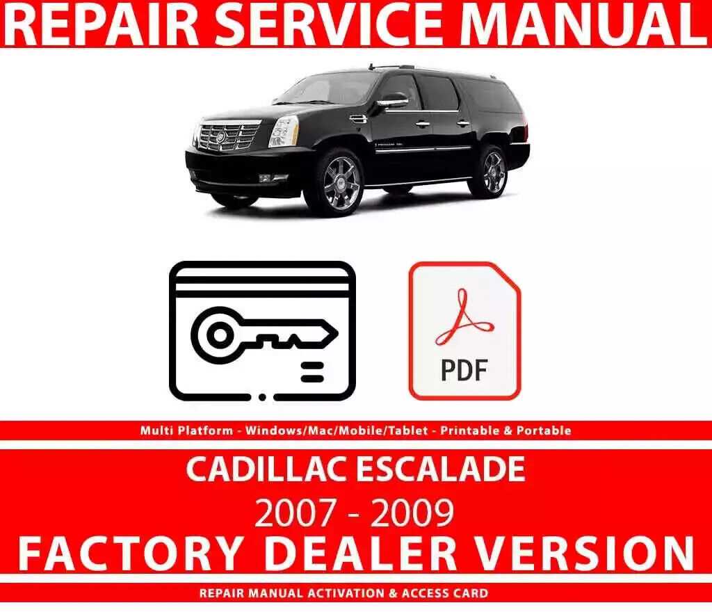 2007 cadillac escalade repair manual