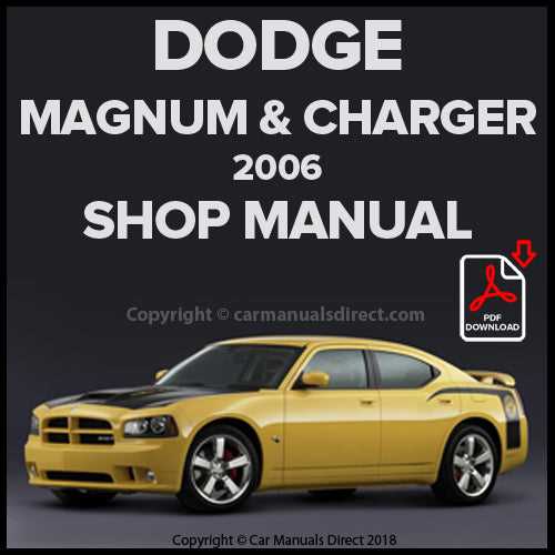 2007 dodge magnum repair manual