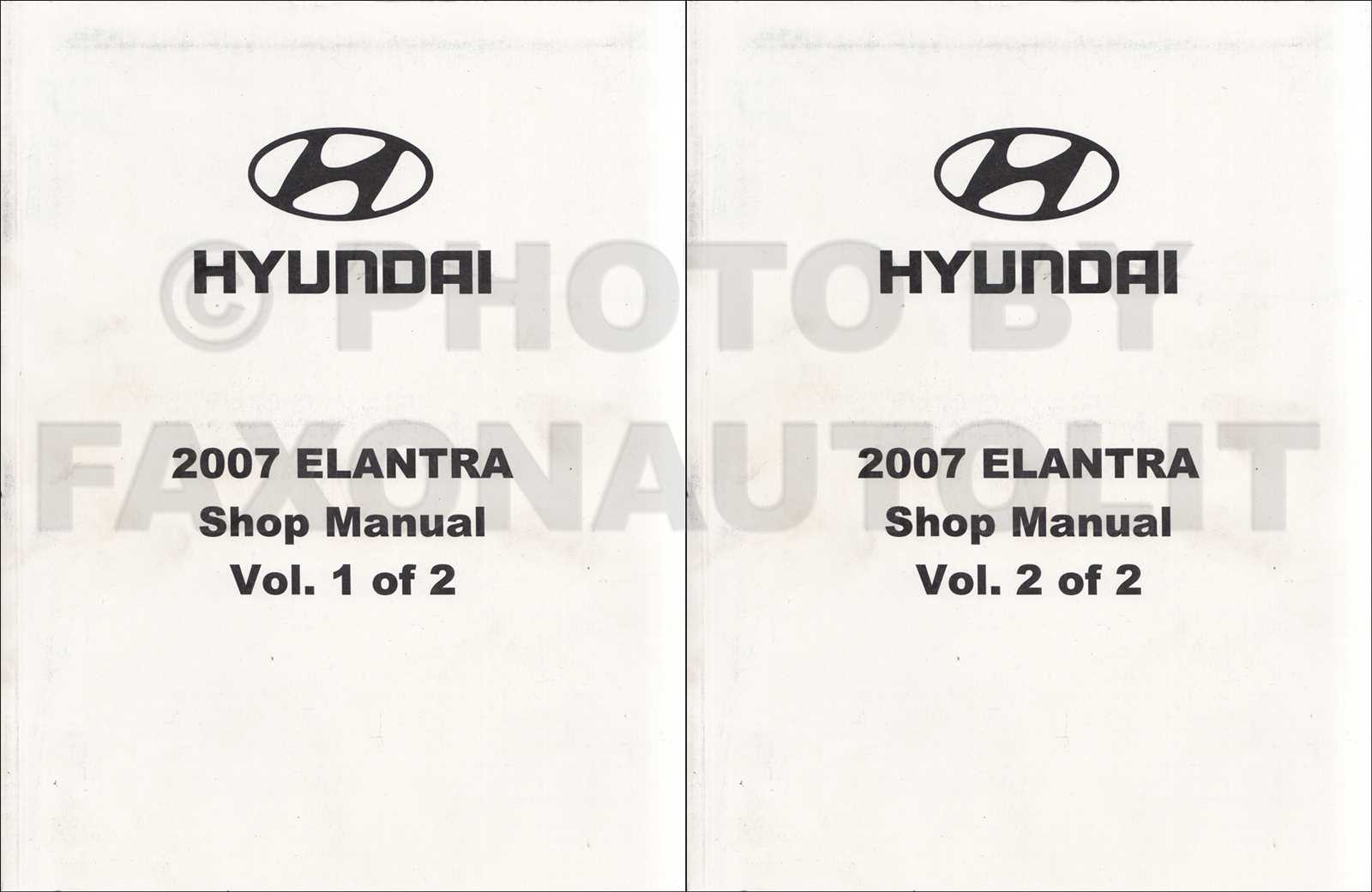 2007 hyundai tucson repair manual