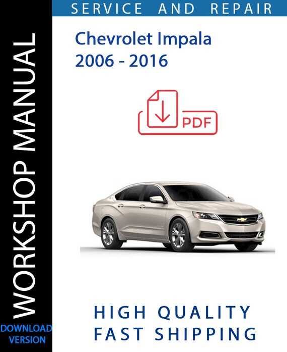 2007 impala repair manual