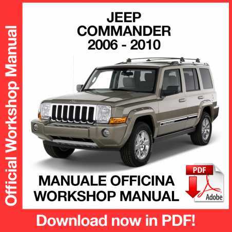 2007 jeep commander repair manual