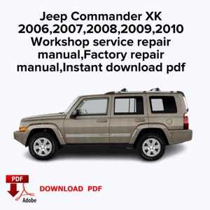 2007 jeep commander repair manual