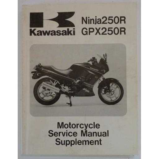 2007 kawasaki ninja 250r repair manual