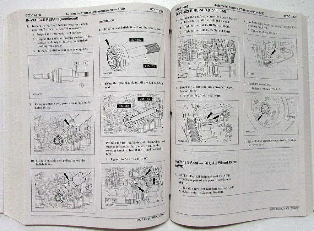 2007 lincoln mkx repair manual