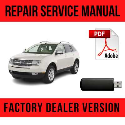 2007 lincoln mkx repair manual