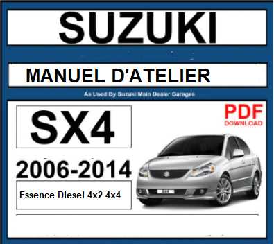 2007 suzuki sx4 repair manual