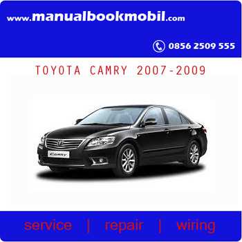 2007 toyota camry repair manual