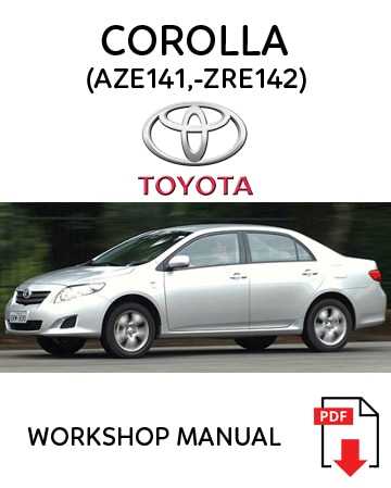 2007 toyota corolla repair manual