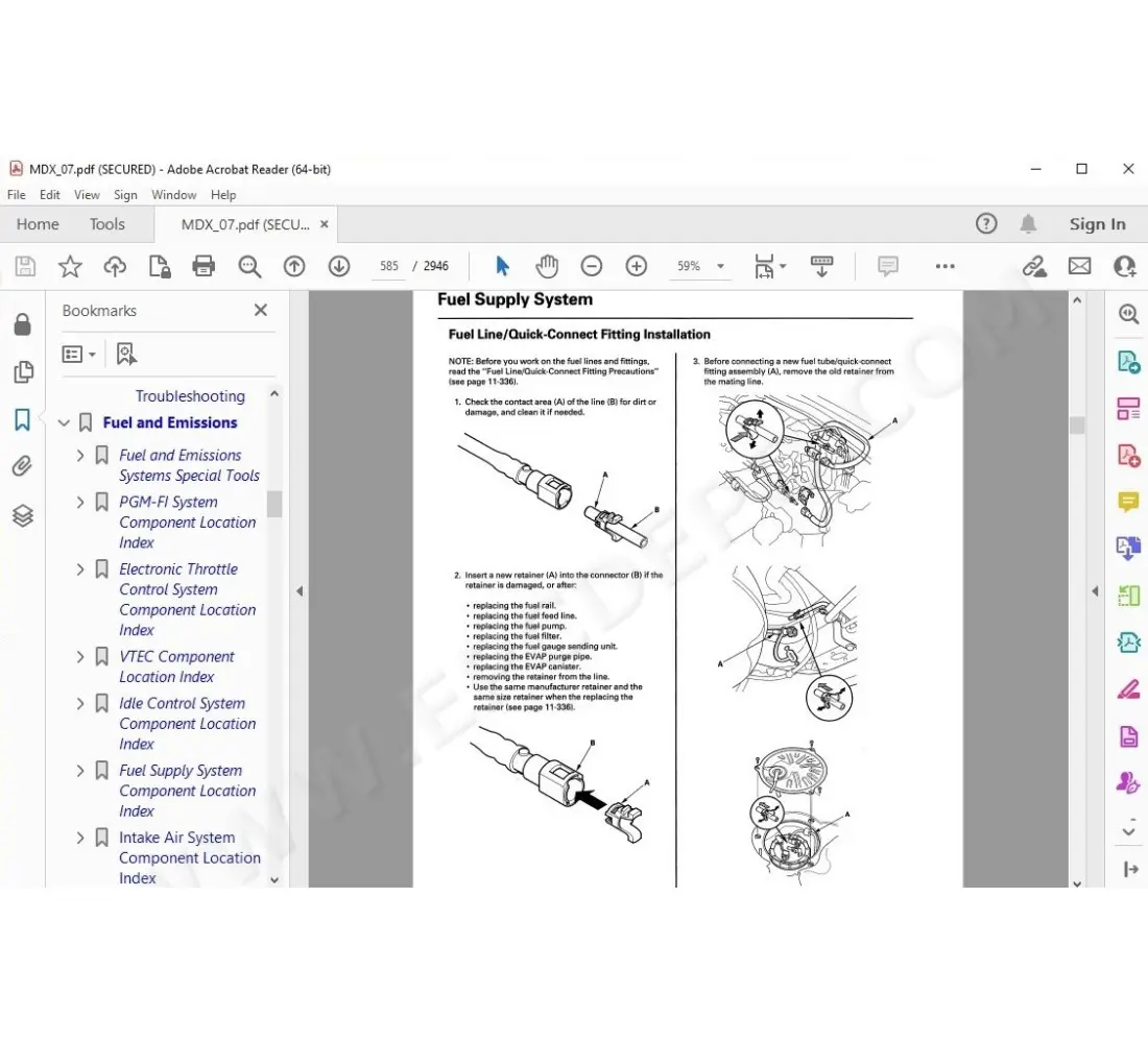 2007 acura mdx repair manual