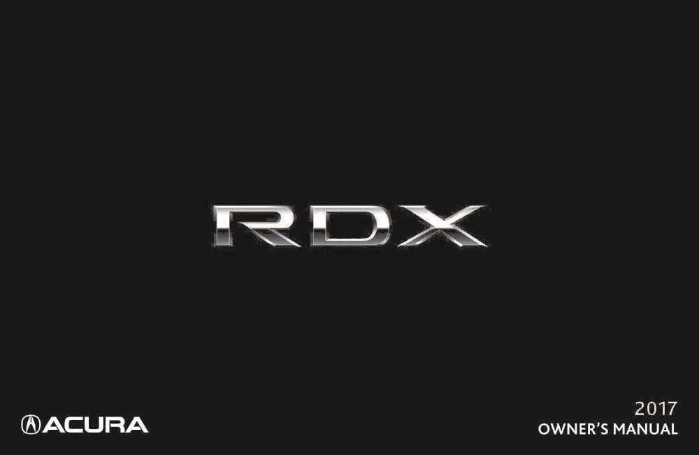 2007 acura rdx repair manual