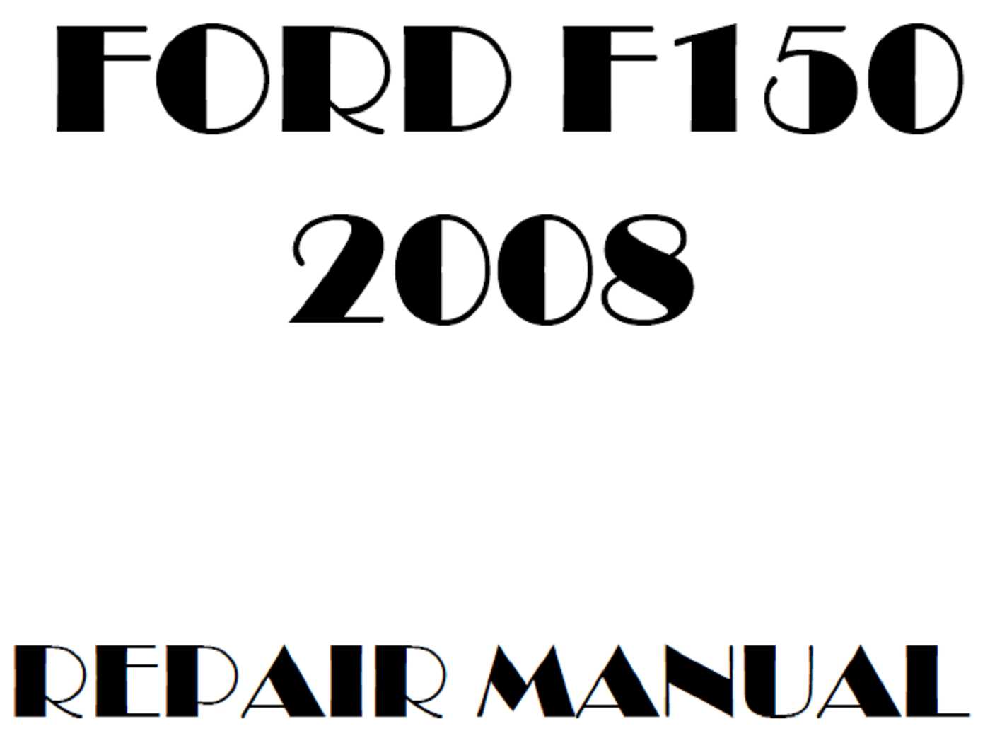 2007 f150 repair manual