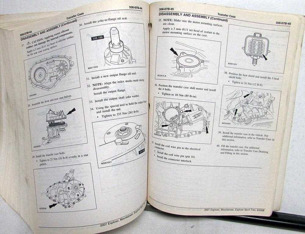 2007 ford sport trac repair manual