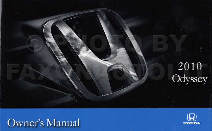 2007 honda odyssey repair manual