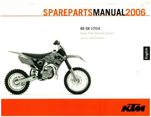 2007 ktm 85 sx repair manual