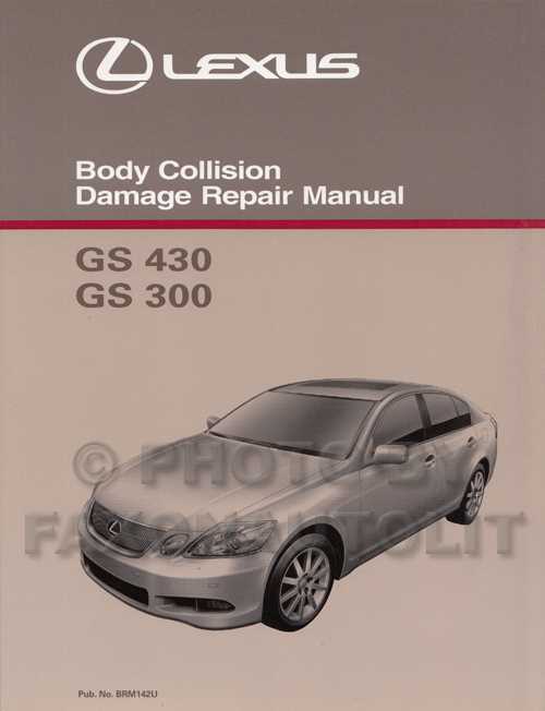 2007 lexus gs 350 repair manual