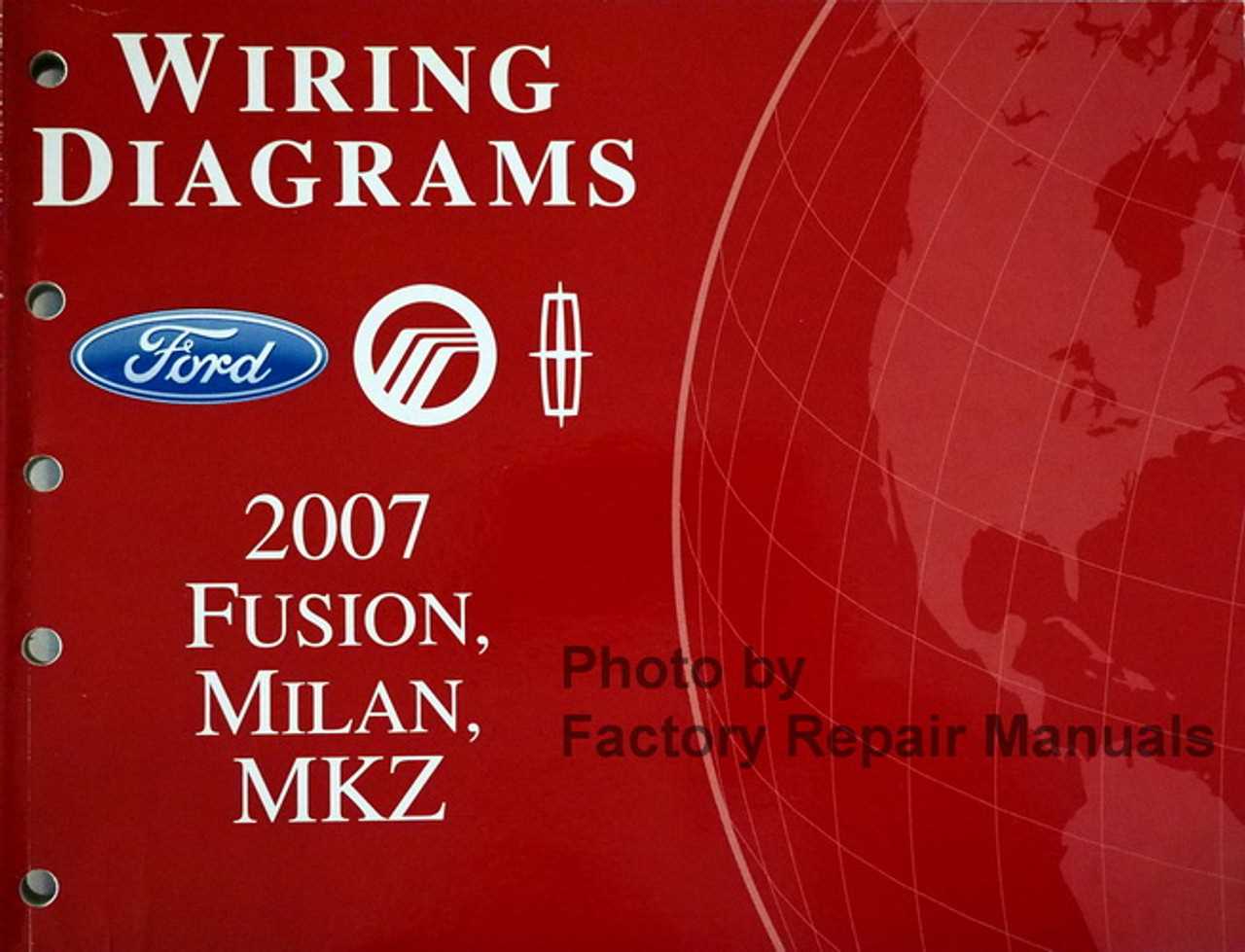 2007 mercury milan repair manual