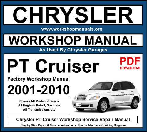 2007 pt cruiser repair manual