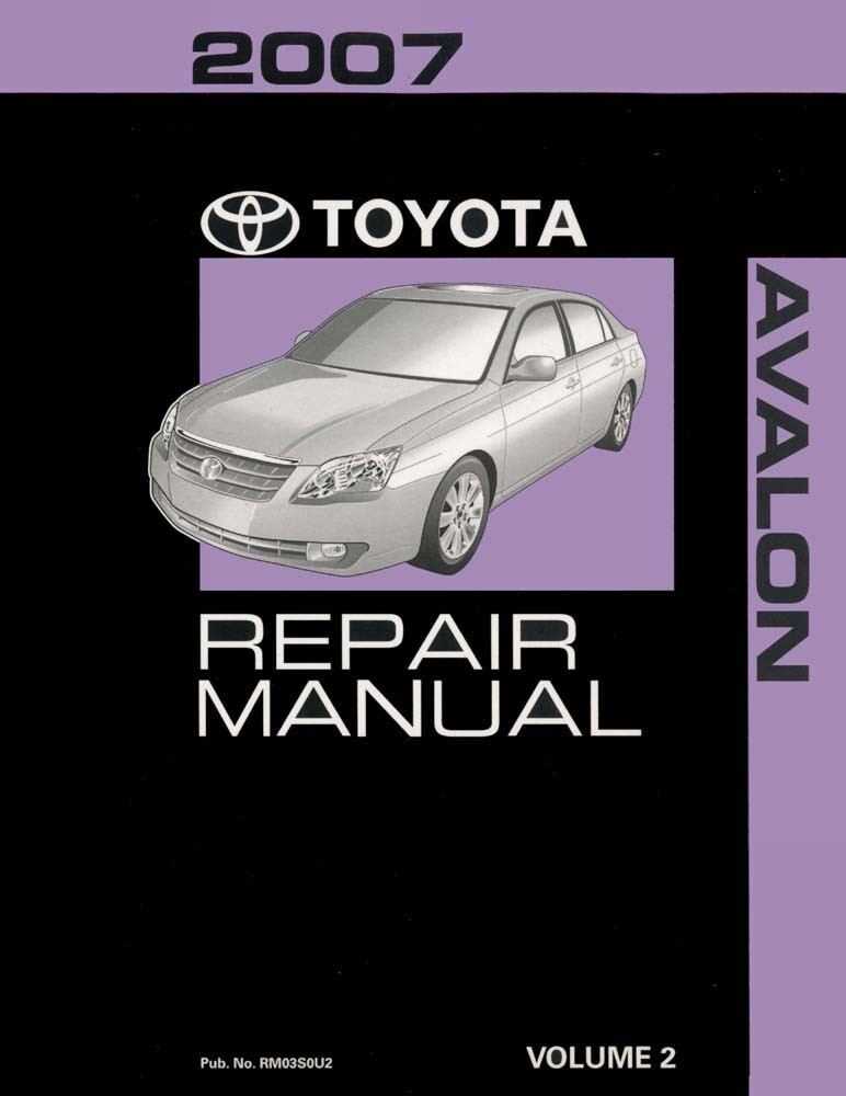 2007 toyota avalon repair manual