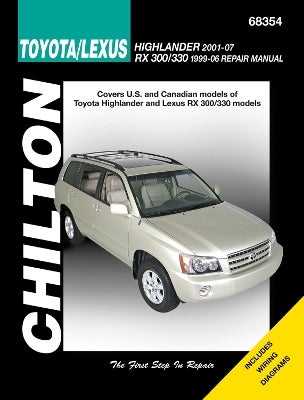 2007 toyota highlander repair manual