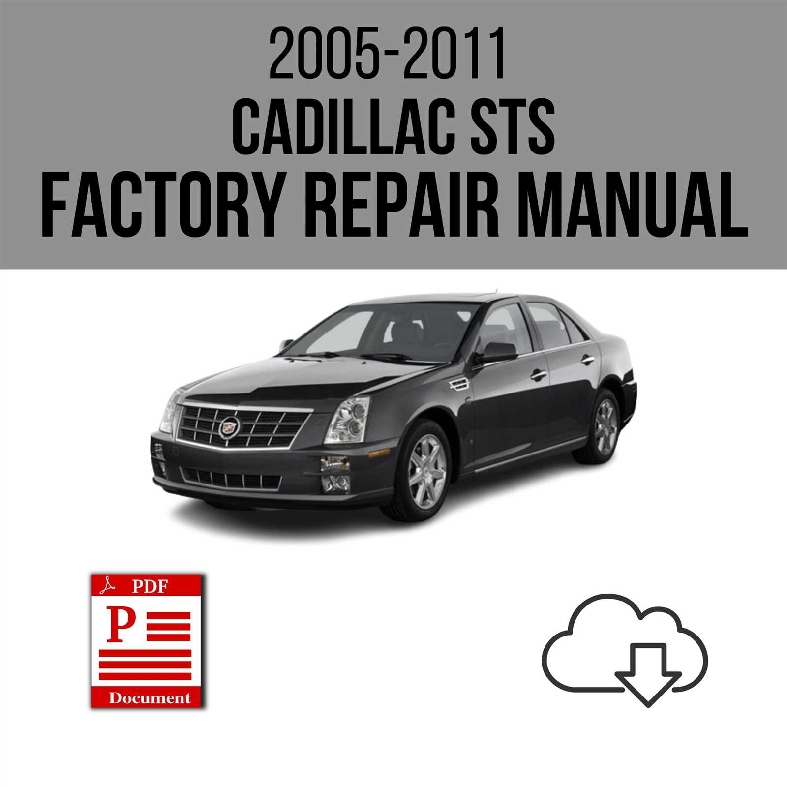 2008 cadillac sts repair manual