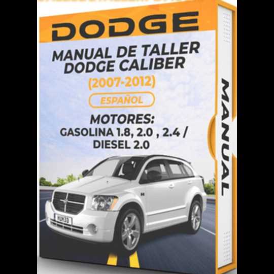 2008 dodge caliber 2.0 repair manual