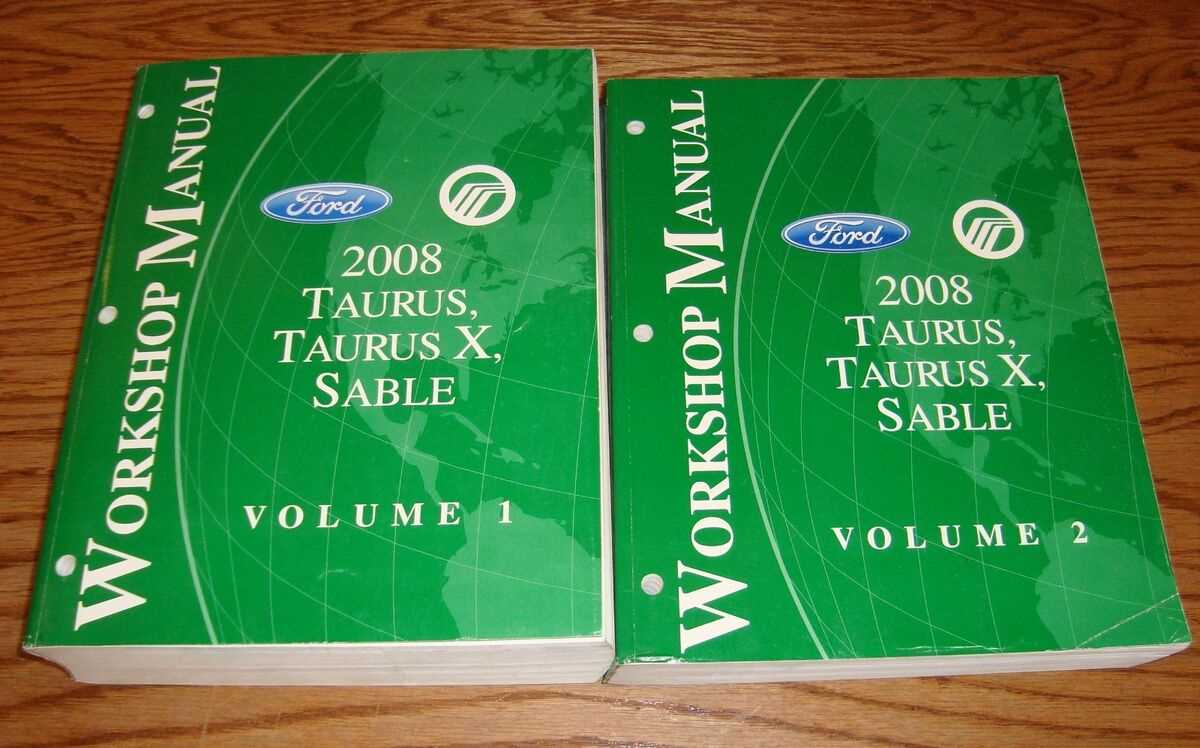 2008 ford taurus x repair manual