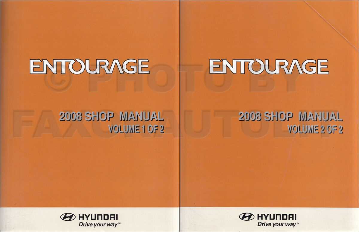 2008 hyundai entourage repair manual