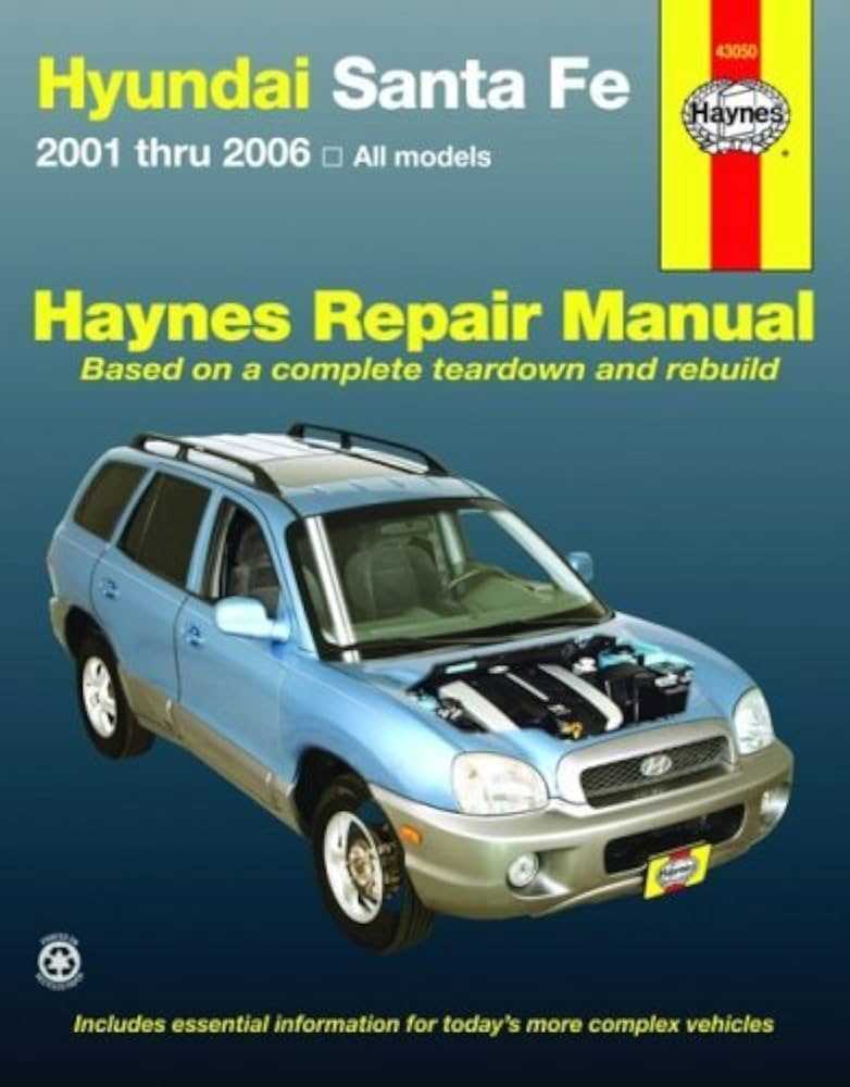 2008 hyundai santa fe repair manual