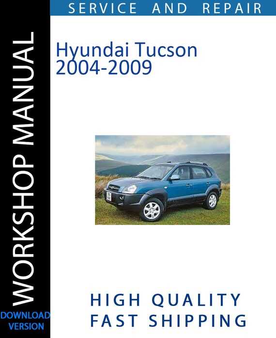 2008 hyundai tucson repair manual