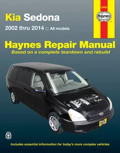 2008 kia sedona repair manual