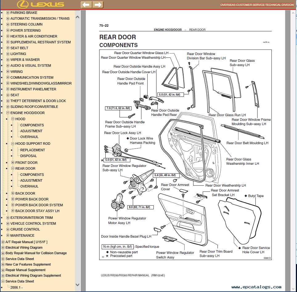 2008 lexus rx 350 repair manual