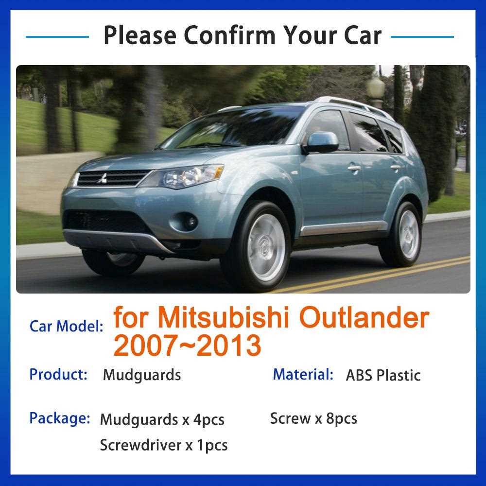 2008 mitsubishi outlander repair manual