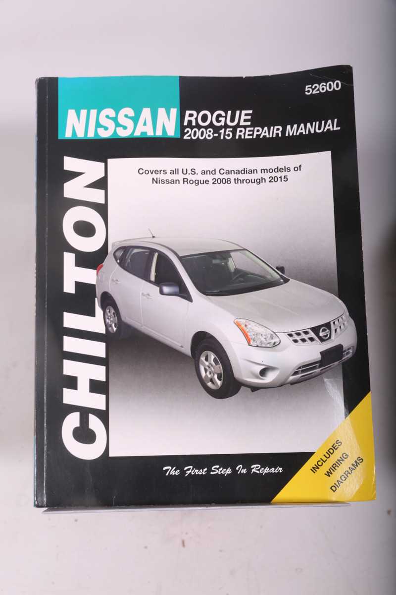 2008 nissan rogue repair manual