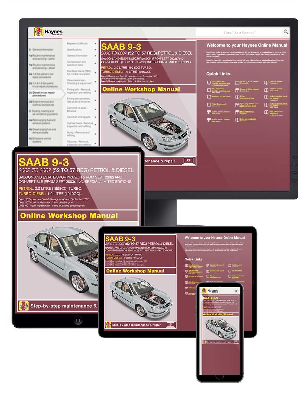 2008 saab 9 3 repair manual