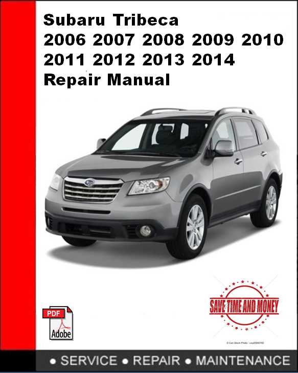 2008 subaru tribeca repair manual