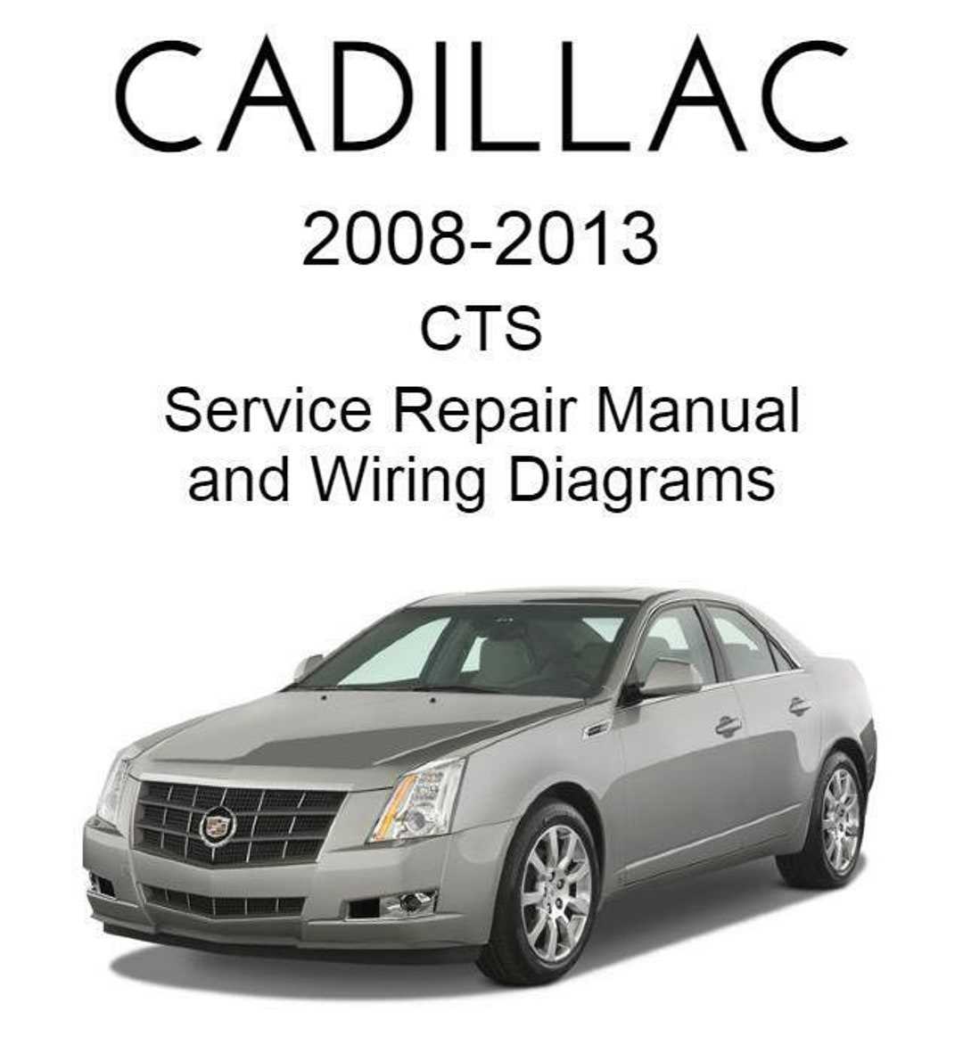 2008 cadillac sts repair manual