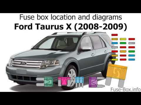 2008 ford taurus x repair manual