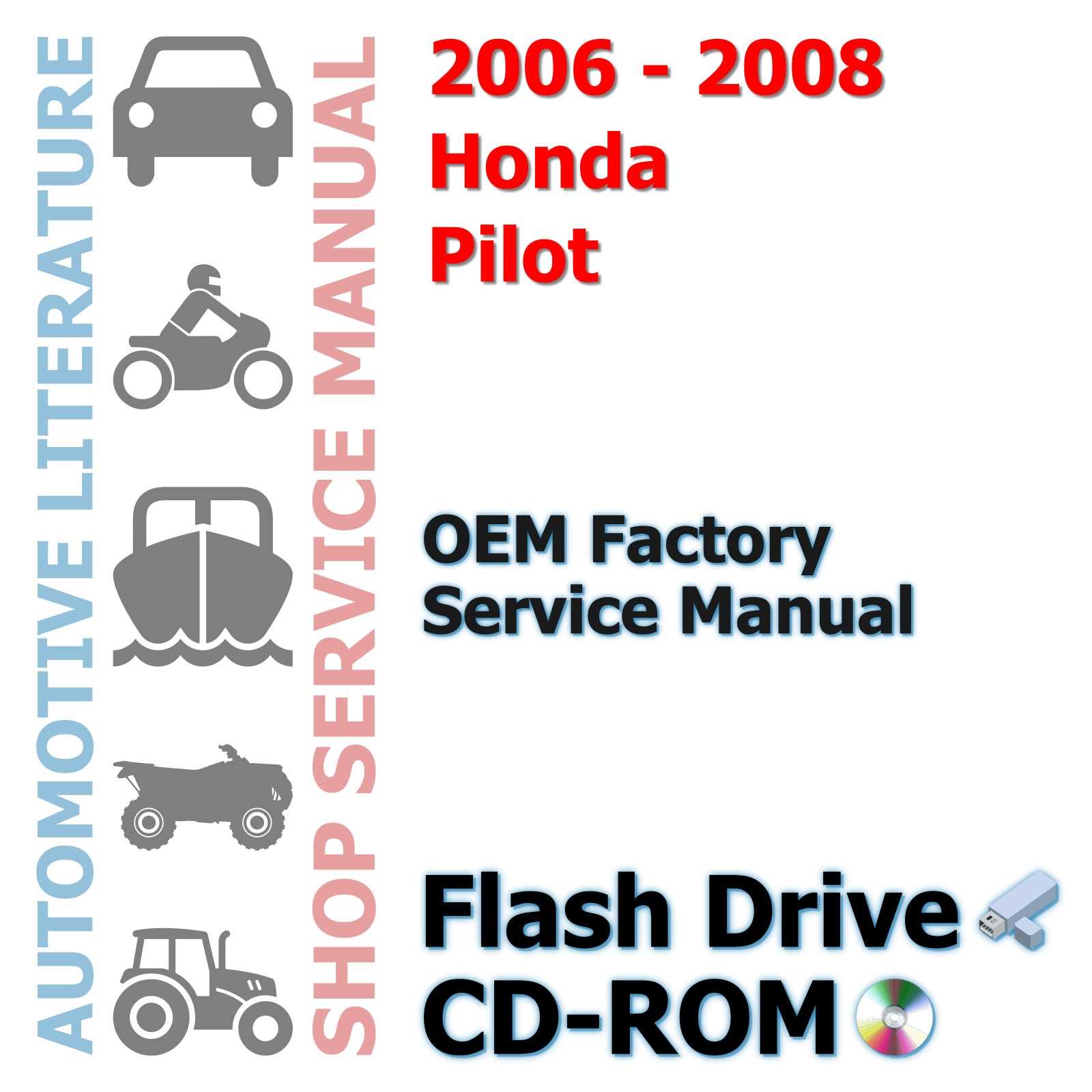 2008 honda pilot repair manual