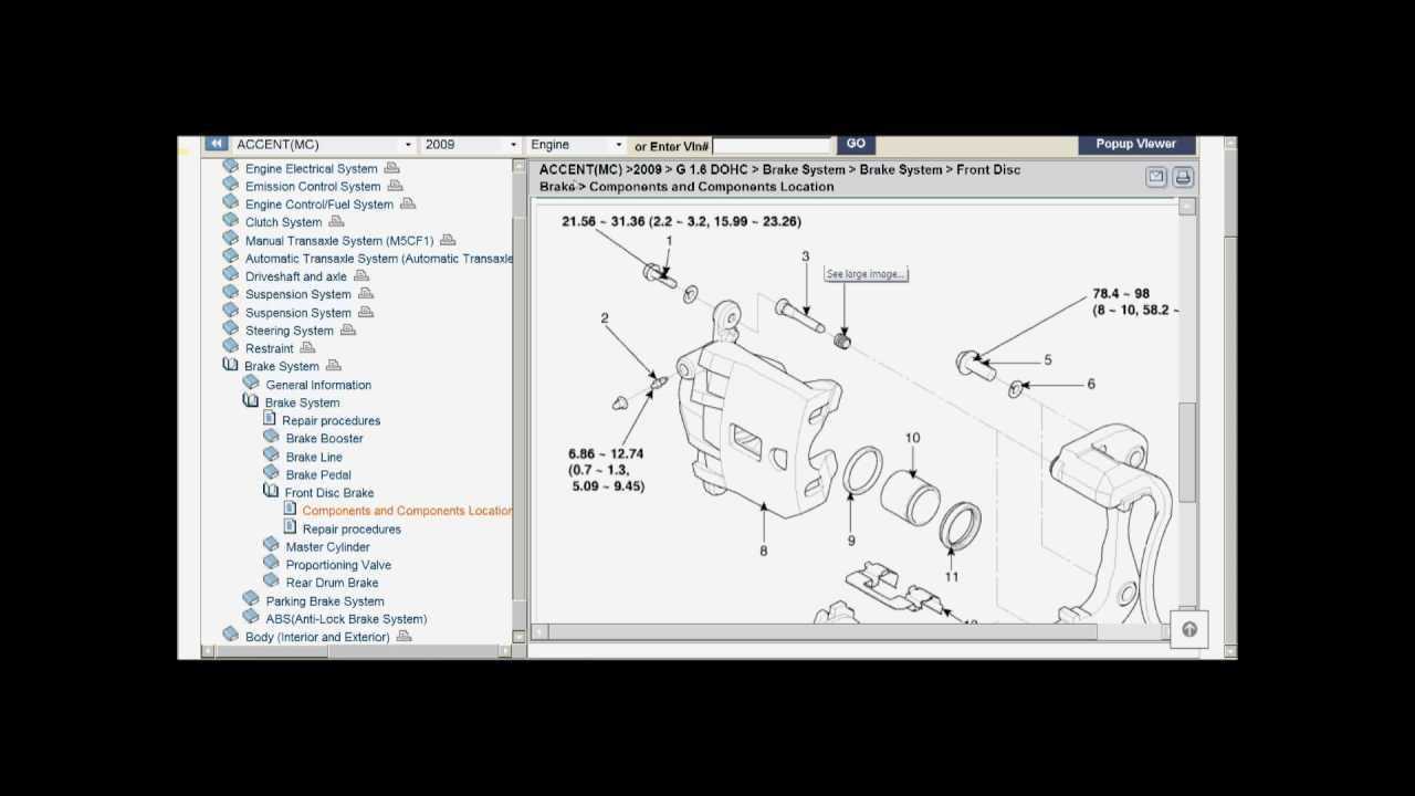 2008 hyundai accent repair manual