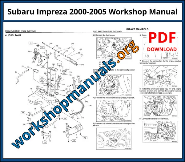 2008 impreza repair manual