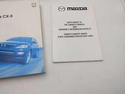 2008 mazda cx 9 repair manual