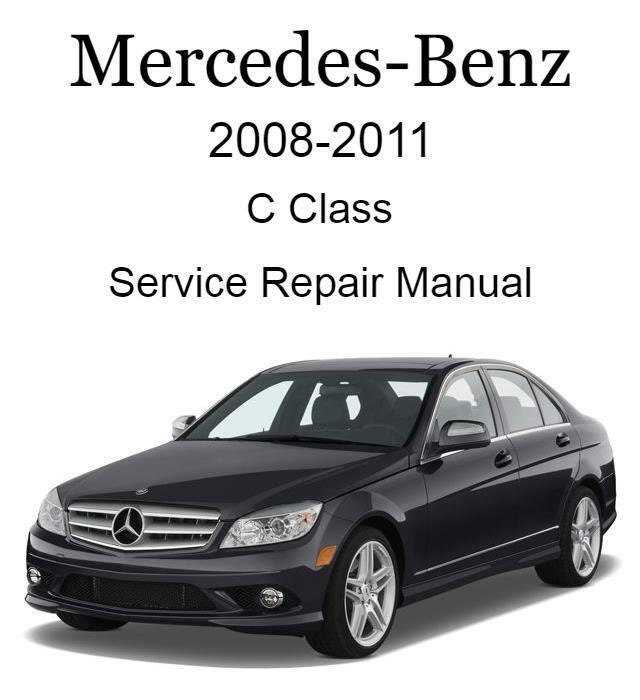 2008 mercedes c300 repair manual