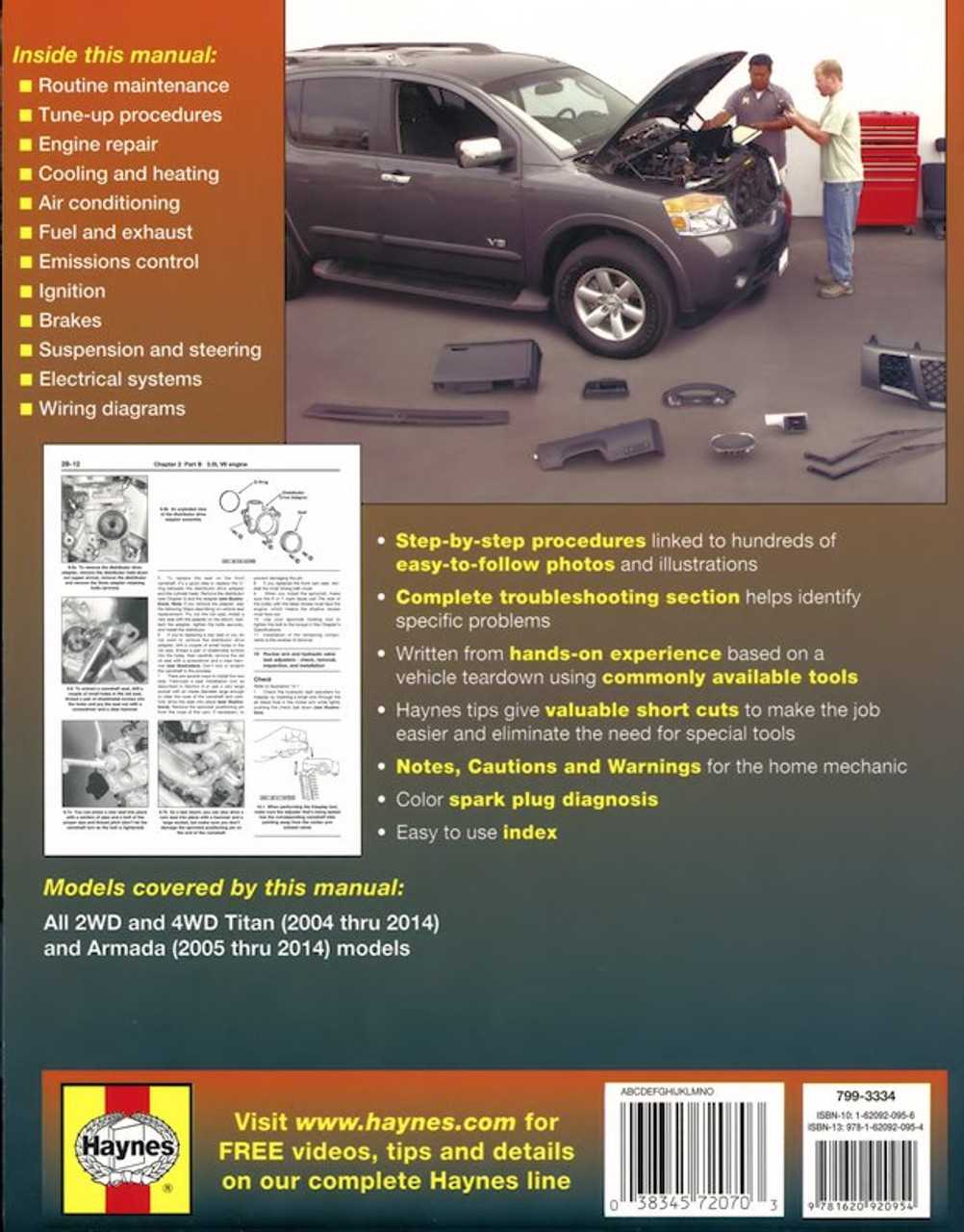 2008 nissan titan repair manual