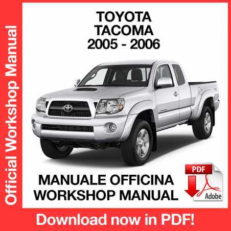 2008 tacoma repair manual