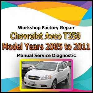 2009 chevrolet aveo repair manual