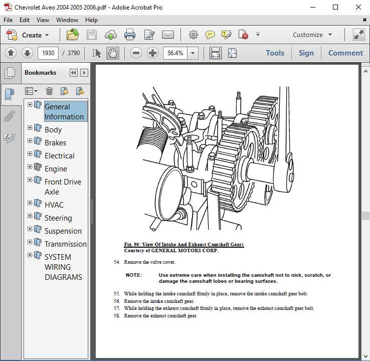 2009 chevy aveo repair manual