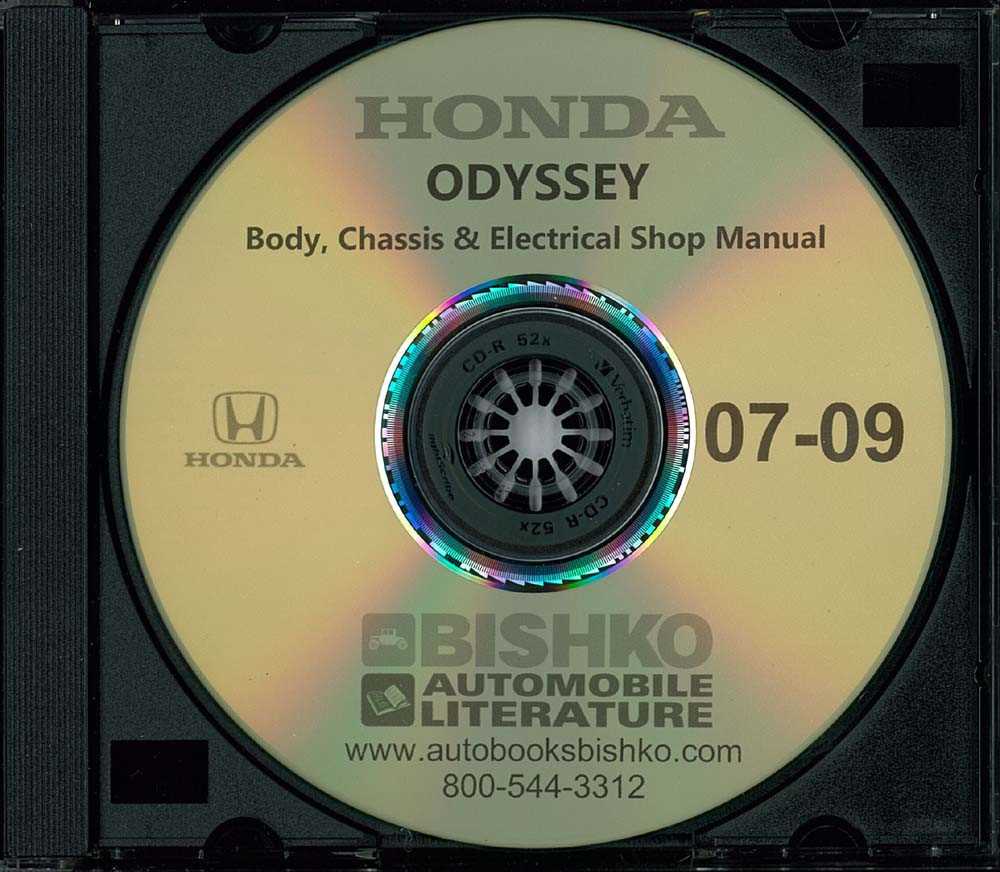 2009 honda odyssey repair manual